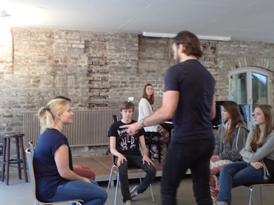 Workshop mit Carsten Lepper zum Thema Schauspiel und Liedinterpretation